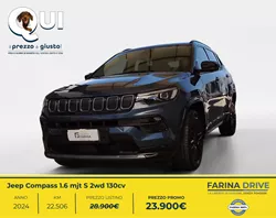 Jeep Compass 1.6 mjt S 2wd 130cv