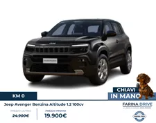 KM0 - Avenger Benzina Altitude 1.2 100cv