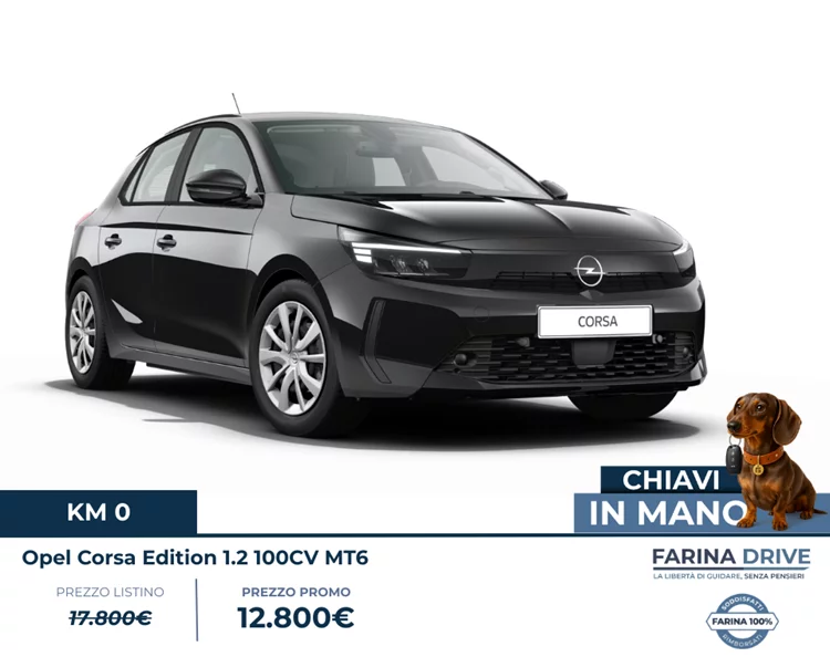 KM0 - Corsa Edition 1.2 100CV MT6