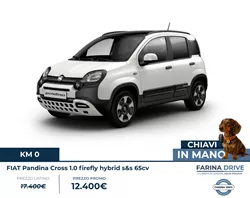 FIAT Pandina Cross 1.0 firefly hybrid s&s 65cv