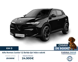 Alfa Romeo Junior 1.2 ibrida Q4 145cv edct6