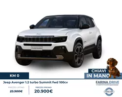 Jeep Avenger 1.2 turbo Summit fwd 100cv