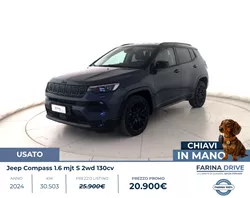 Jeep Compass 1.6 mjt S 2wd 130cv