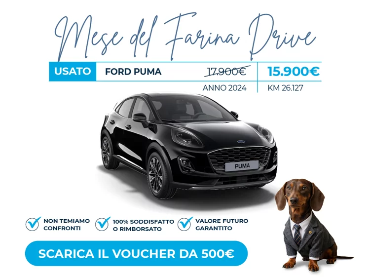 USATO -  FORD Puma 1.0 ecoboost hybrid Titanium s&s 125cv