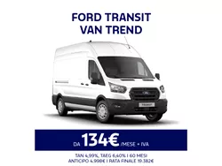 Nuova Ford Transit Van Trend