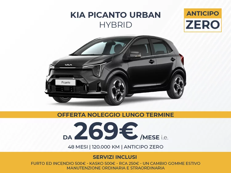 NOLEGGIO - Kia Picanto