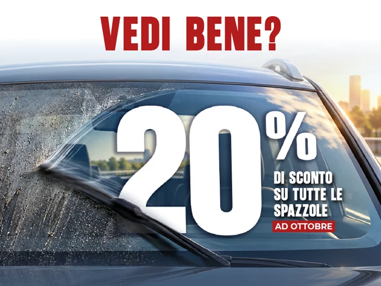 Promo spazzole tergicristallo