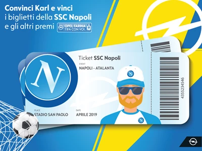 Partecipa al contest #ConvinciKarl per la partita Napoli - Atalanta