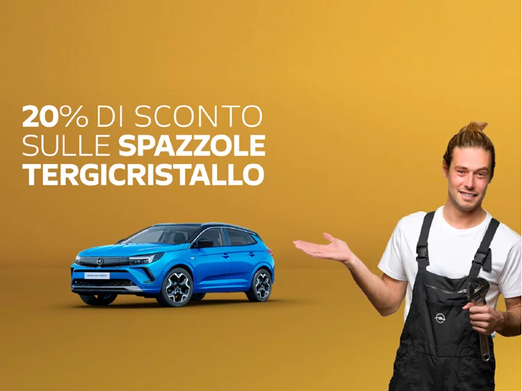 Spazzole tergicristallo con il 20% di sconto