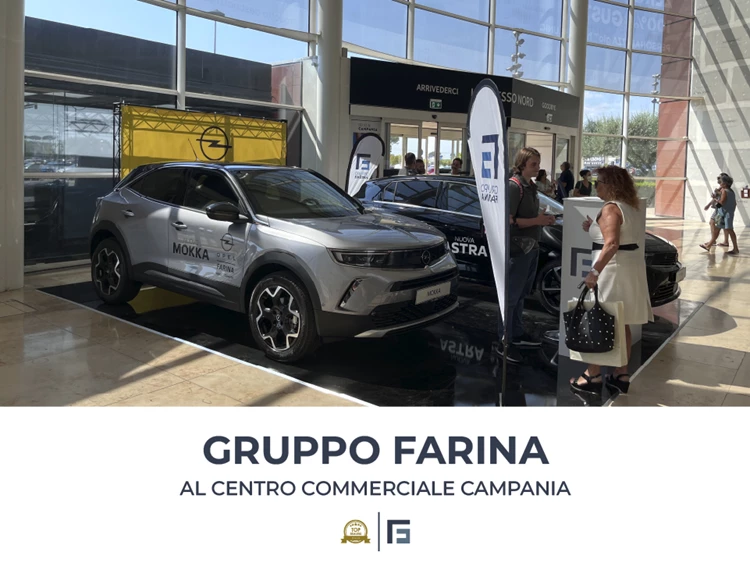 Gruppo Farina al Centro Commerciale Campania