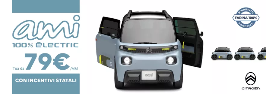 Citroen Ami 100 % elettrica