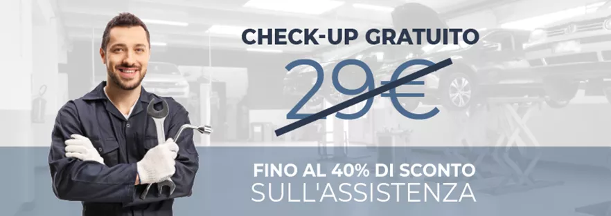 Check-Up Gratuito e fino al 40% di Sconto sull’assistenza