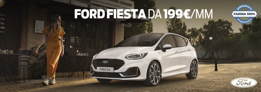 Ford Fiesta Hybrid tua da 207 € al mese