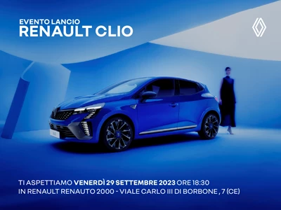 Evento lancio nuova Renault Clio