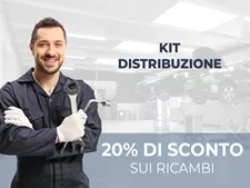 Kit distribuzione con 20% di sconto sui ricambi