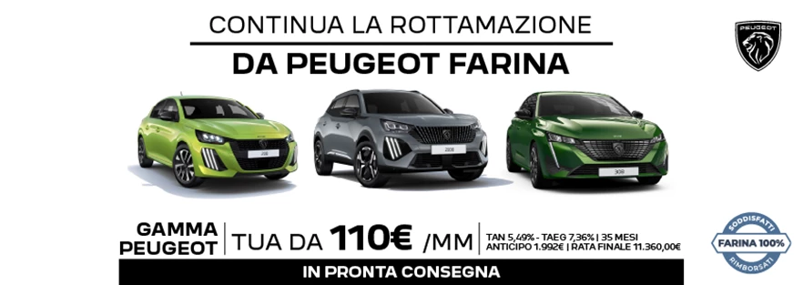 Promozioni Peugeot