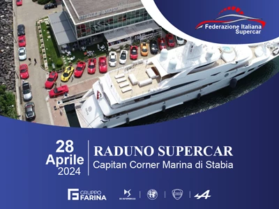 Gruppo Farina al Raduno di Marina di Stabia della Federazione Italiana Supercar